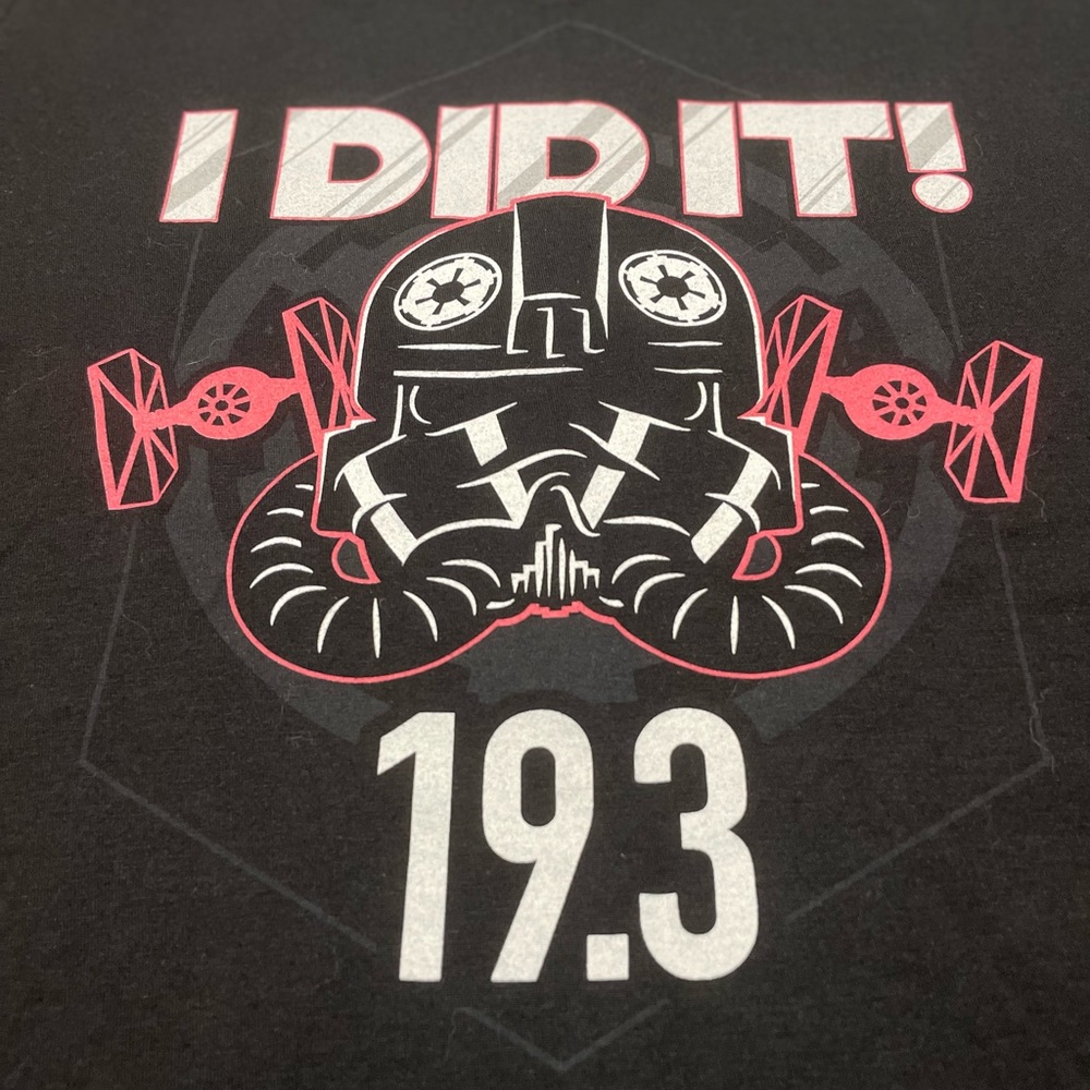 2017 RunDisney Star Wars Dark Side 19.3 Tee